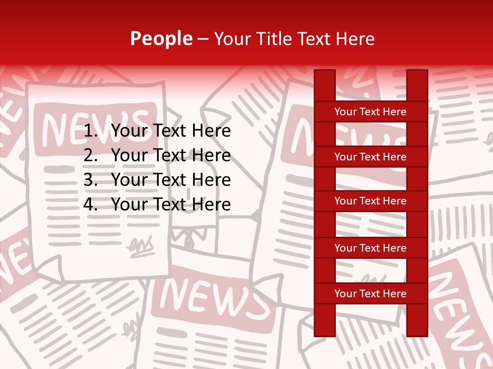 Business Signs Media PowerPoint Template