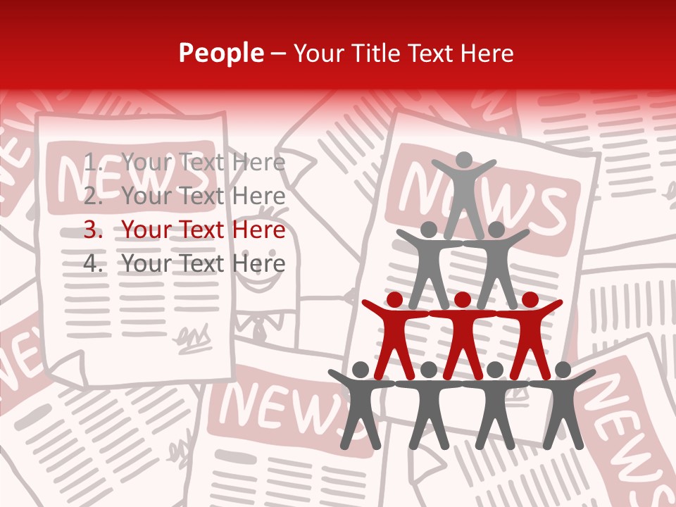 Business Signs Media PowerPoint Template