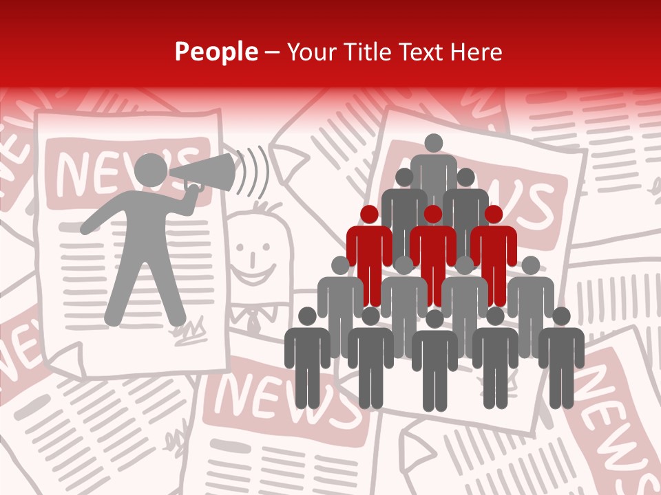 Business Signs Media PowerPoint Template