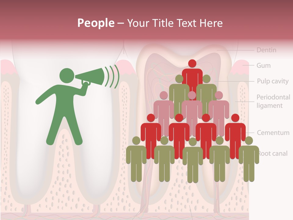 Tooth Crevice Medicine PowerPoint Template