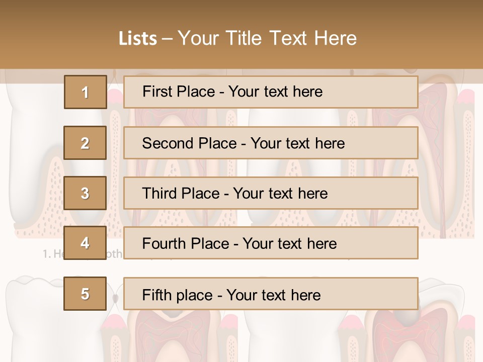 Blood Human Science PowerPoint Template