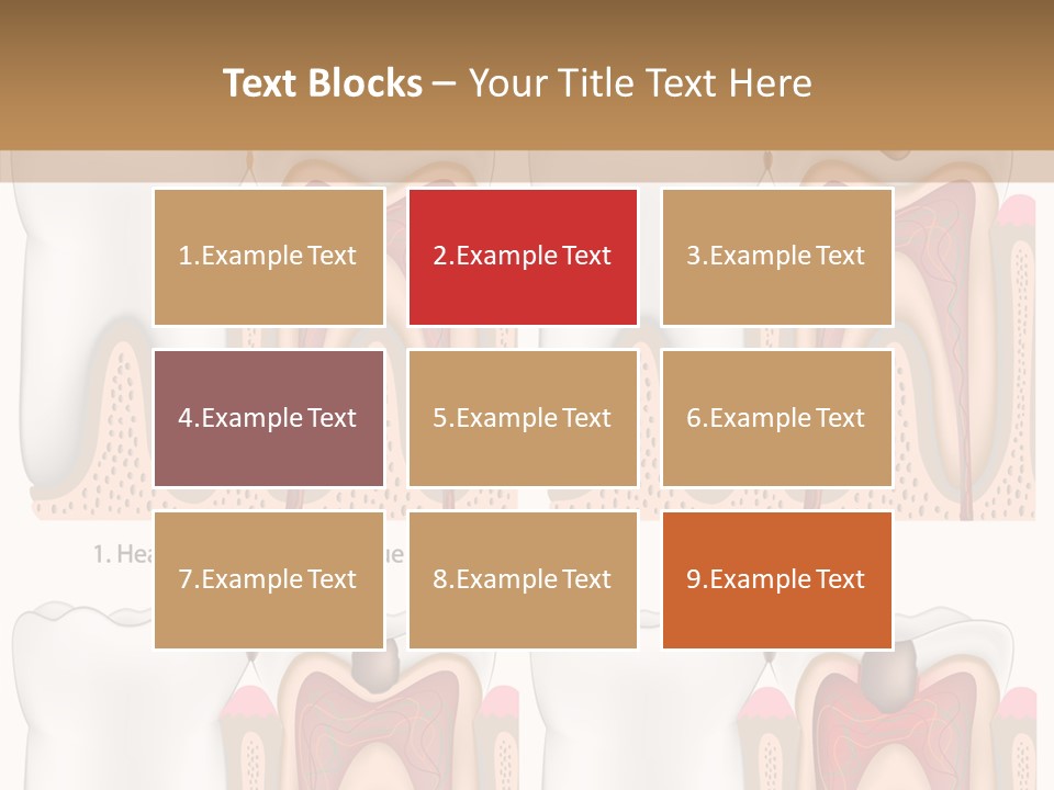 Blood Human Science PowerPoint Template