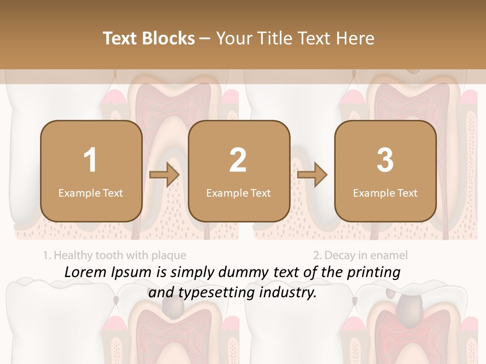 Blood Human Science PowerPoint Template