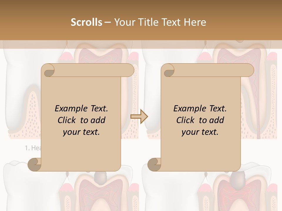Blood Human Science PowerPoint Template