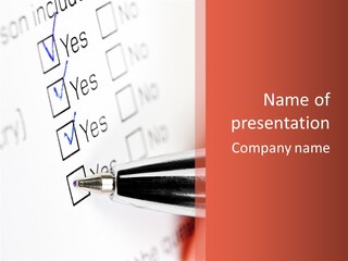 Poll Survey Filling PowerPoint Template