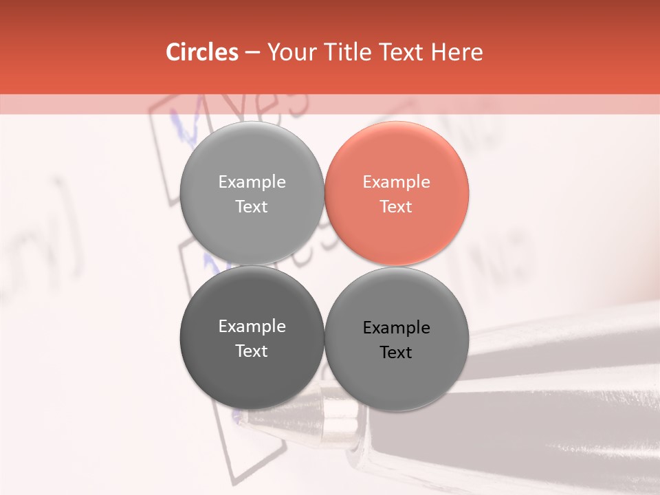 Poll Survey Filling PowerPoint Template