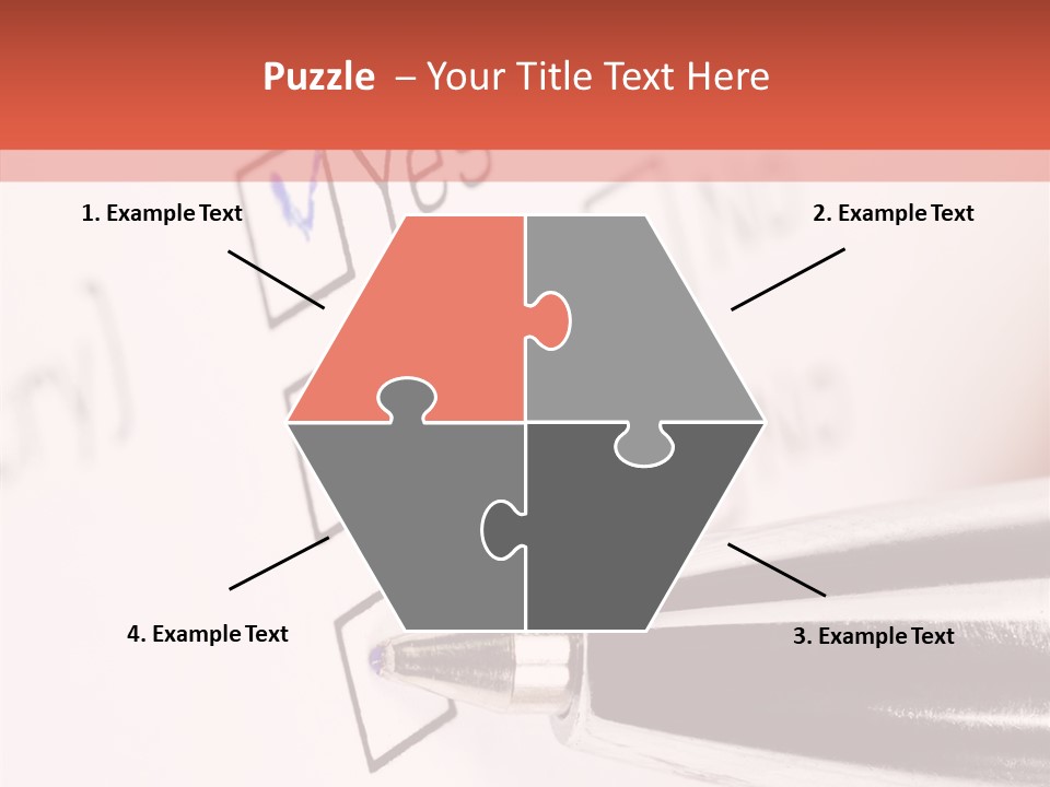 Poll Survey Filling PowerPoint Template