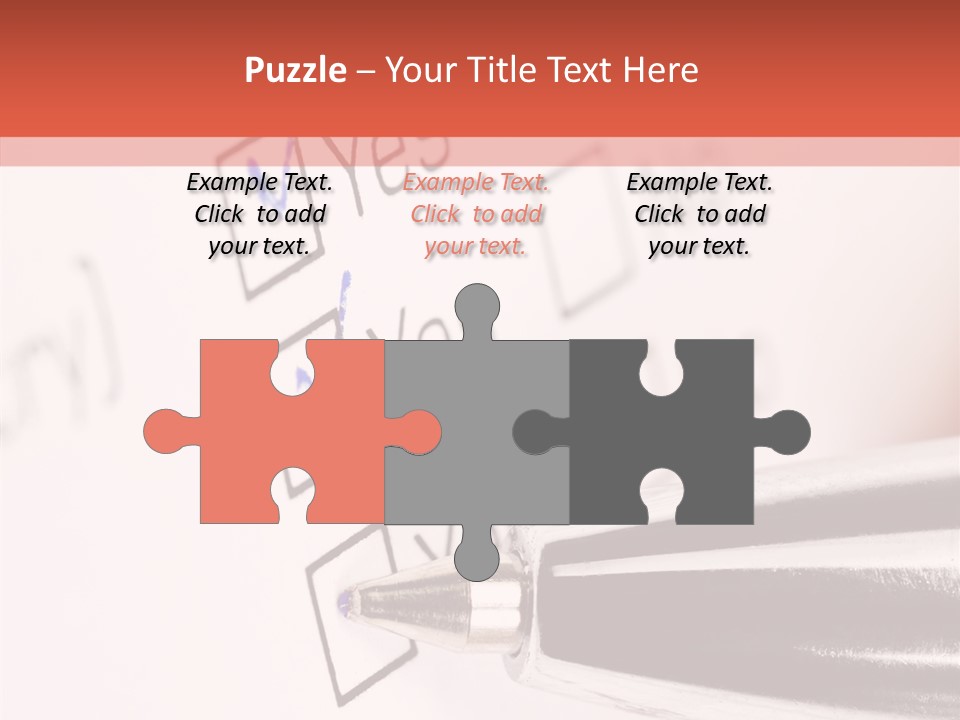 Poll Survey Filling PowerPoint Template