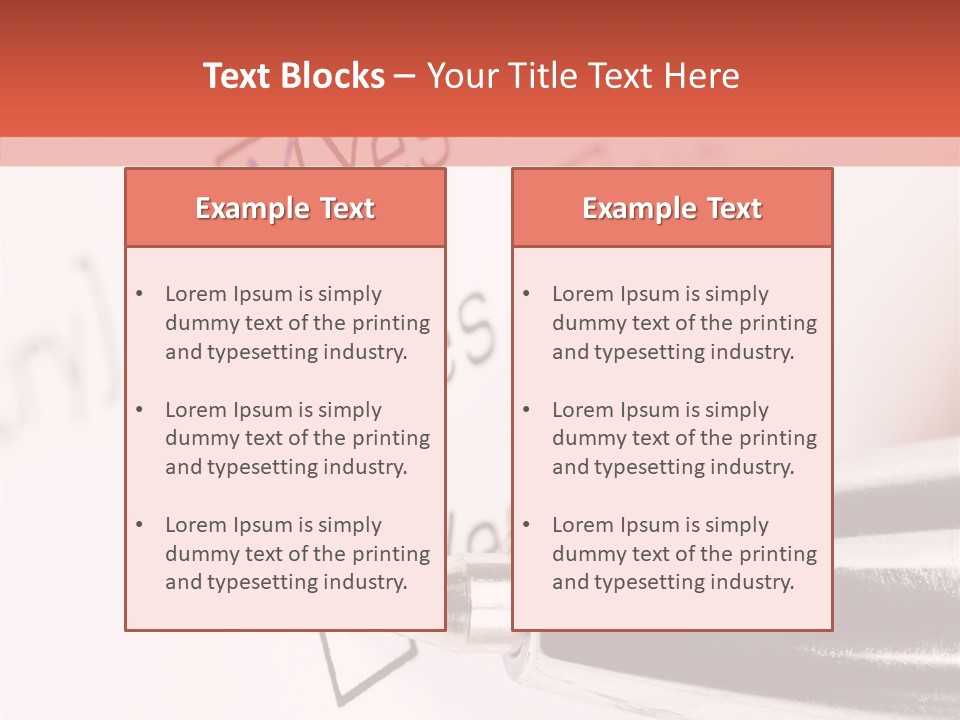 Poll Survey Filling PowerPoint Template