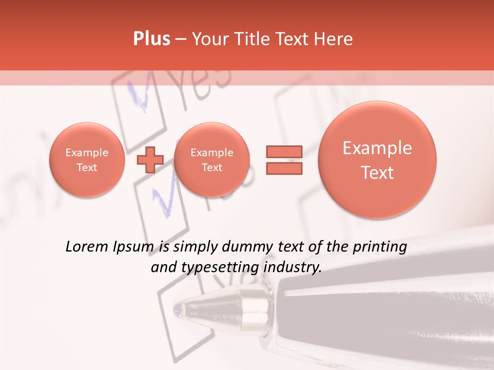 Poll Survey Filling PowerPoint Template