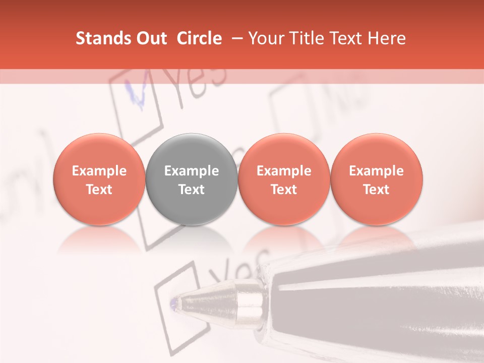 Poll Survey Filling PowerPoint Template