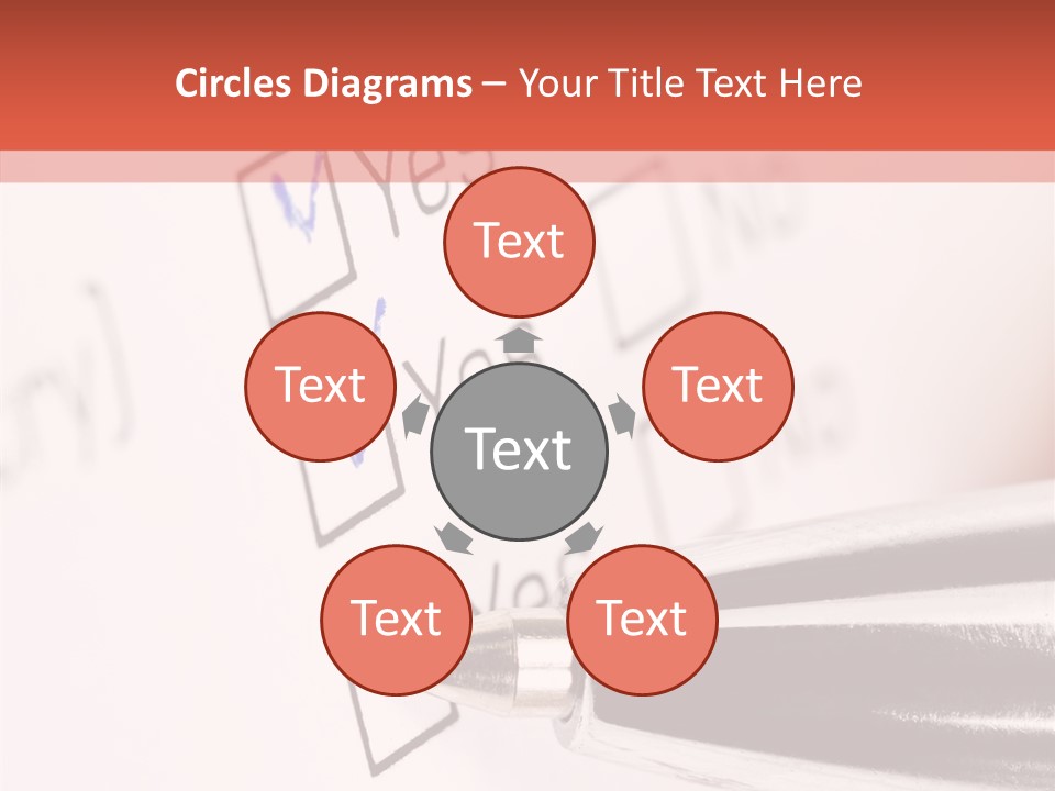 Poll Survey Filling PowerPoint Template