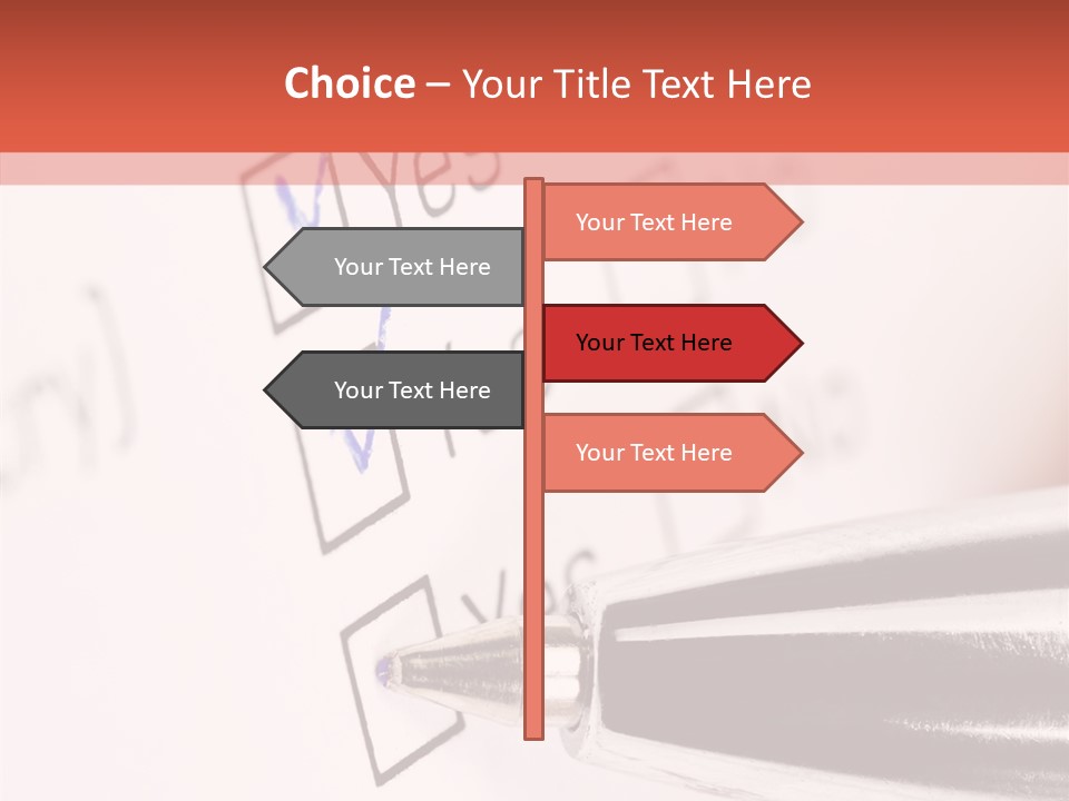 Poll Survey Filling PowerPoint Template