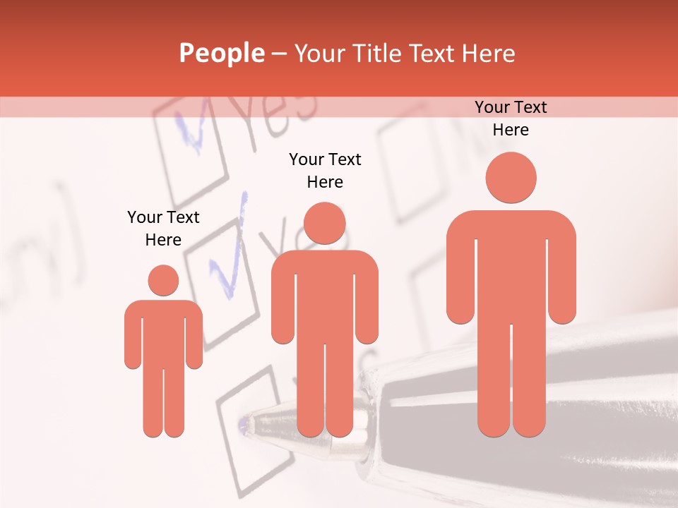 Poll Survey Filling PowerPoint Template