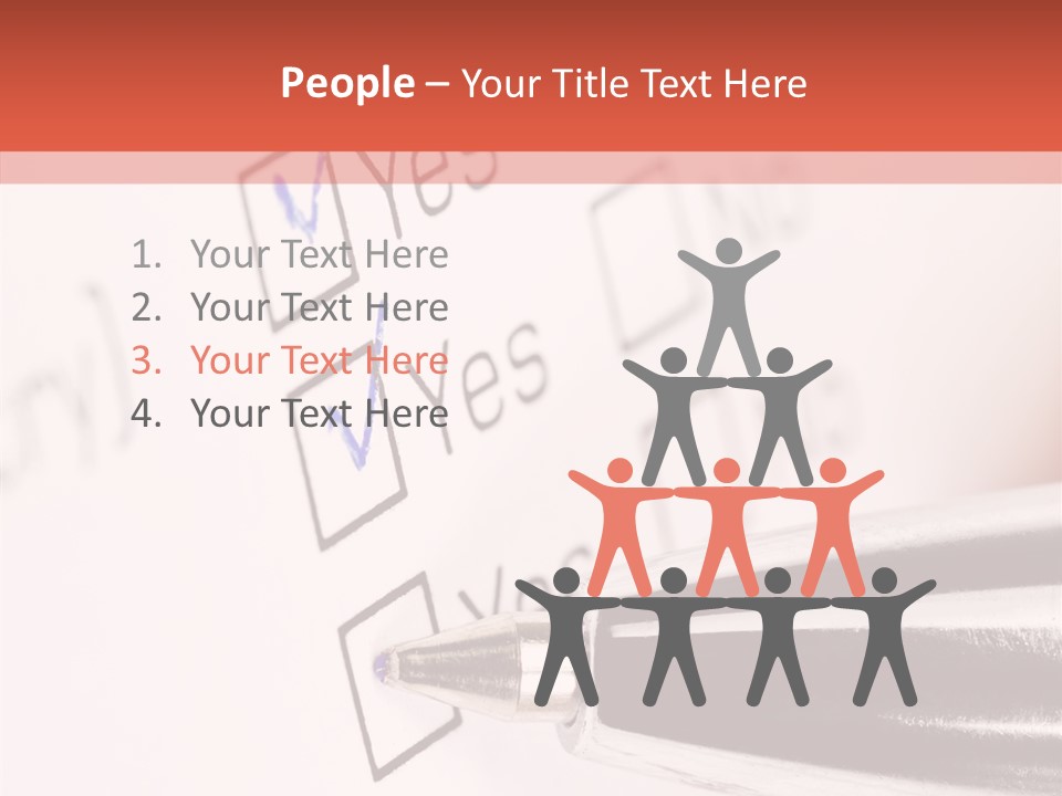 Poll Survey Filling PowerPoint Template