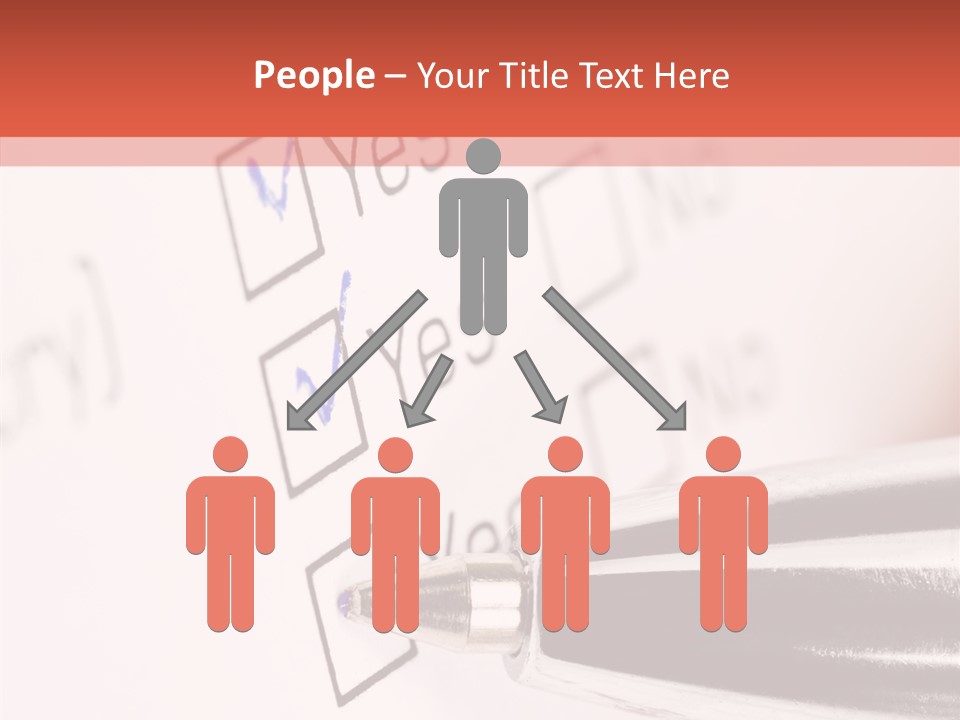 Poll Survey Filling PowerPoint Template