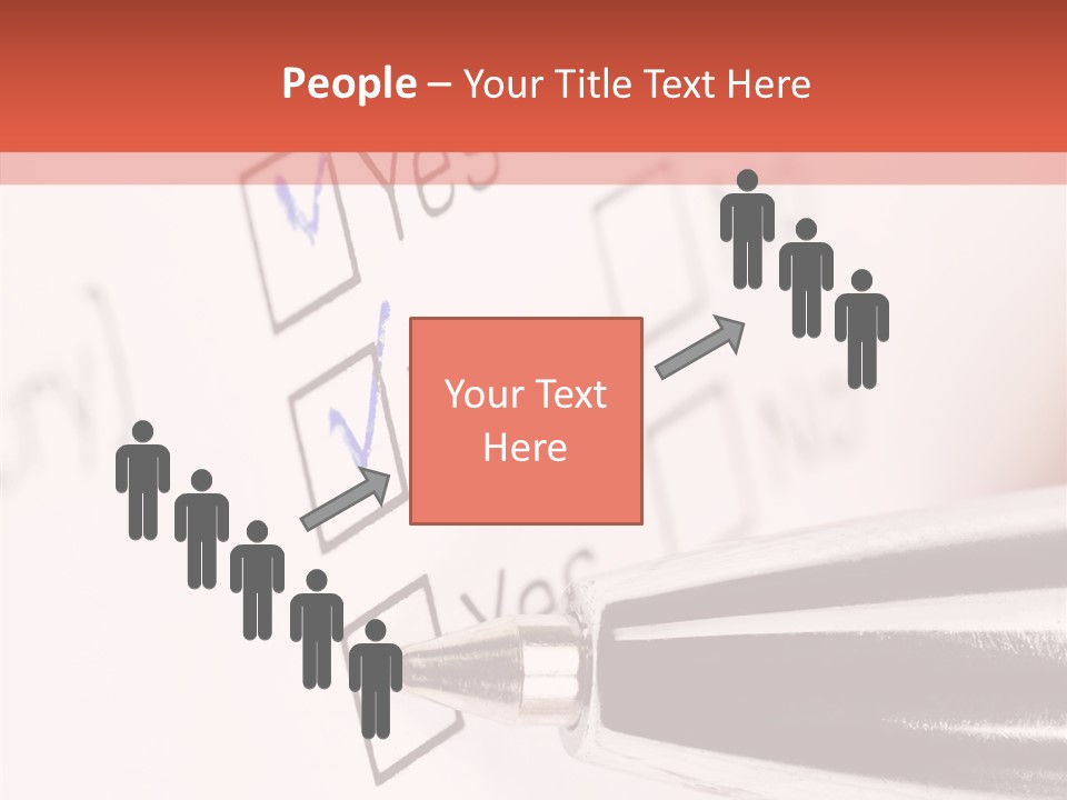 Poll Survey Filling PowerPoint Template
