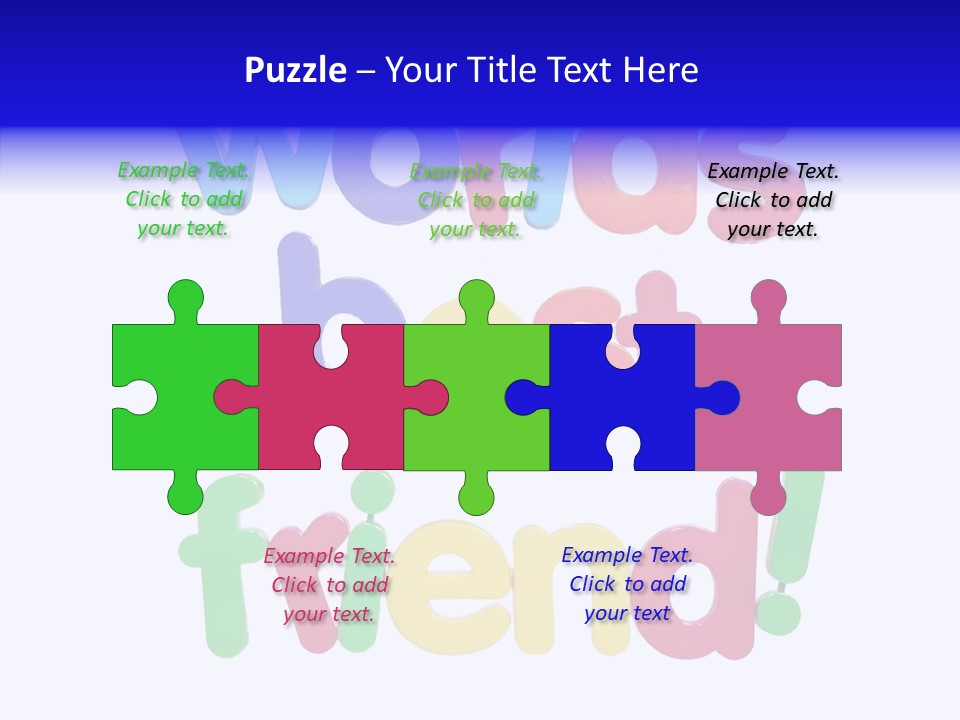 Bff Color Worlds PowerPoint Template