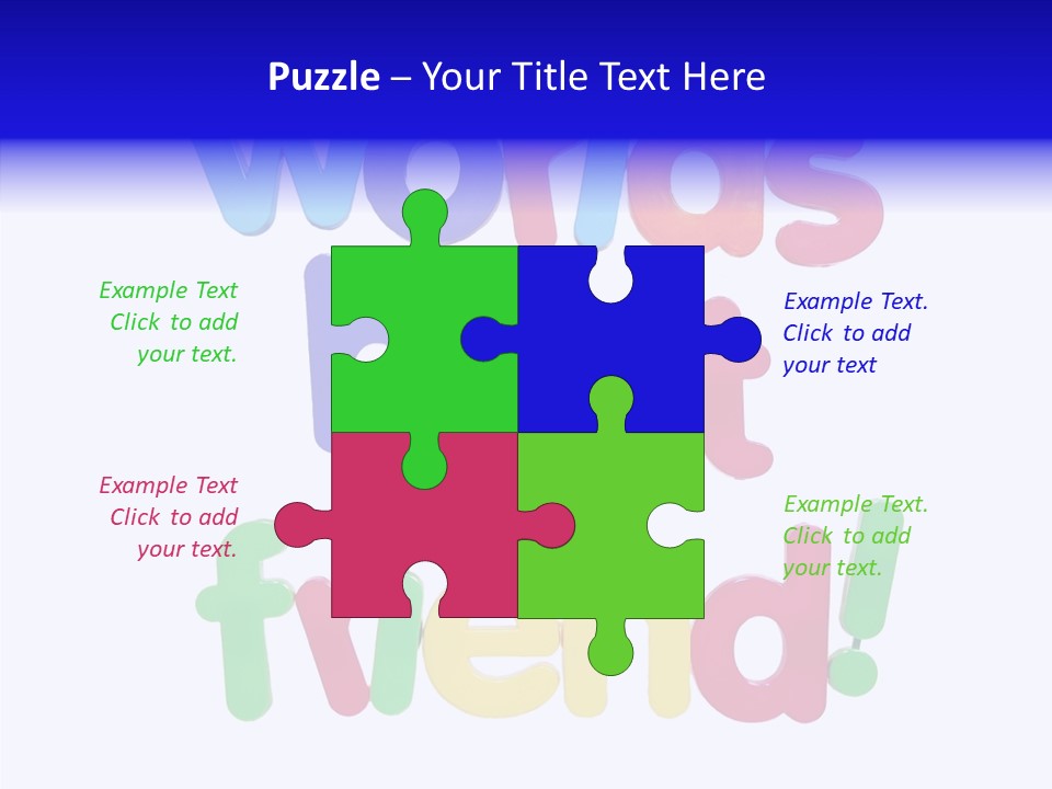 Bff Color Worlds PowerPoint Template