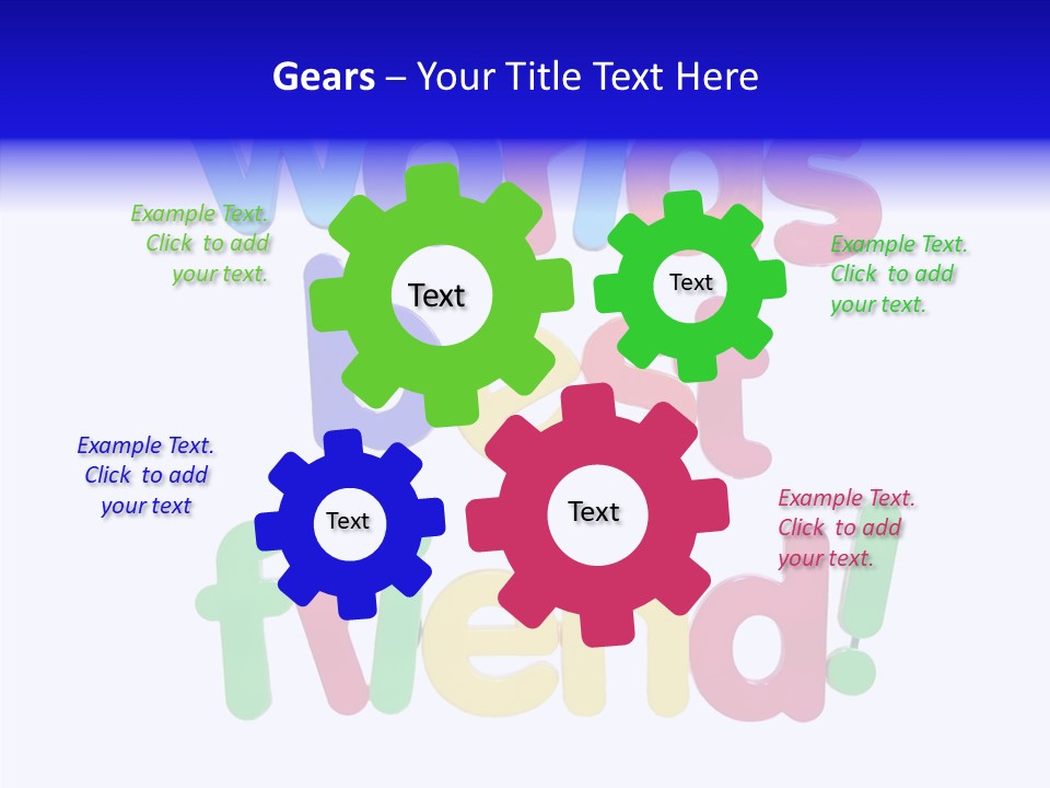 Bff Color Worlds PowerPoint Template