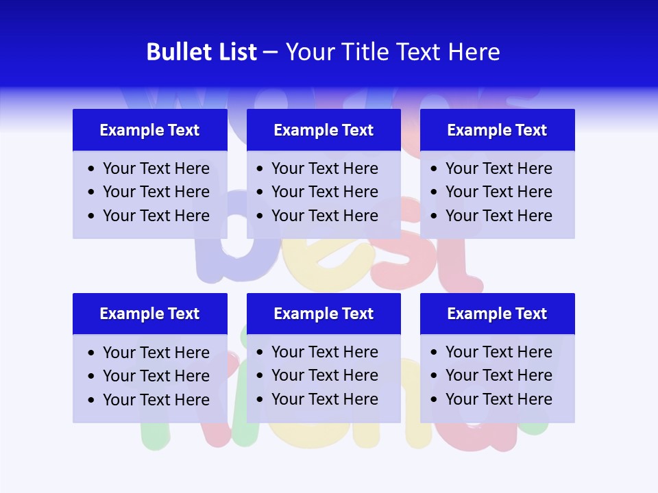 Bff Color Worlds PowerPoint Template