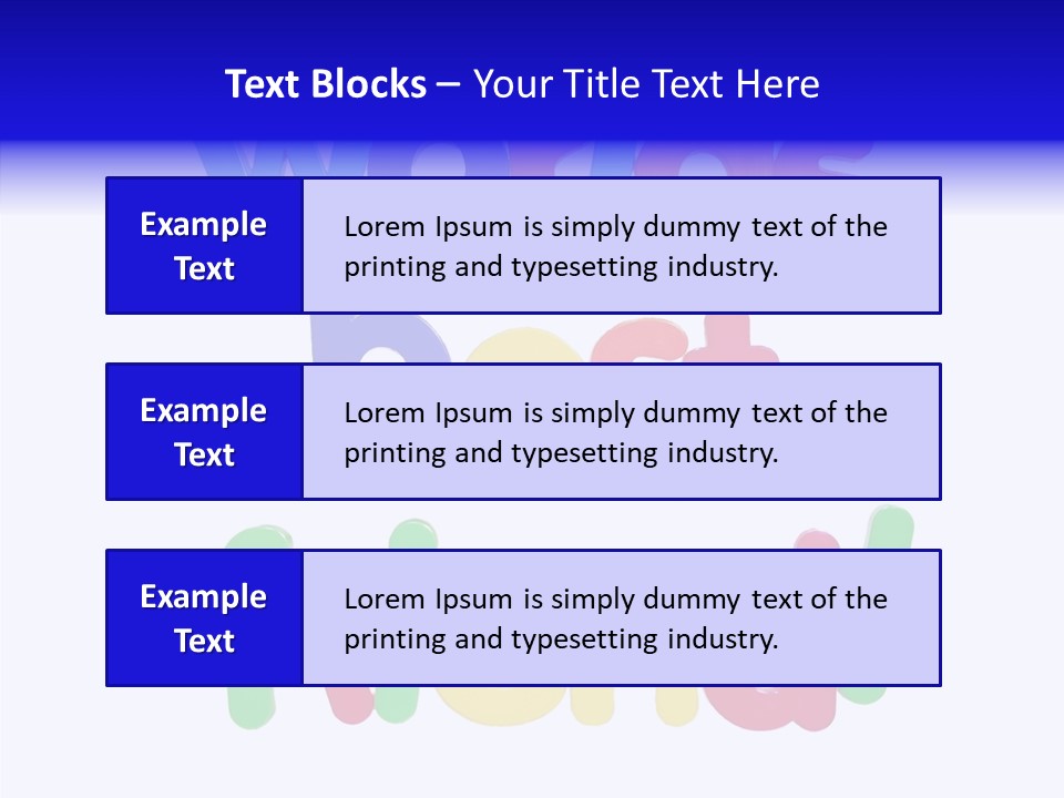 Bff Color Worlds PowerPoint Template