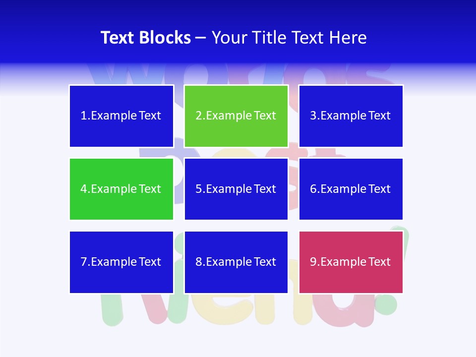 Bff Color Worlds PowerPoint Template