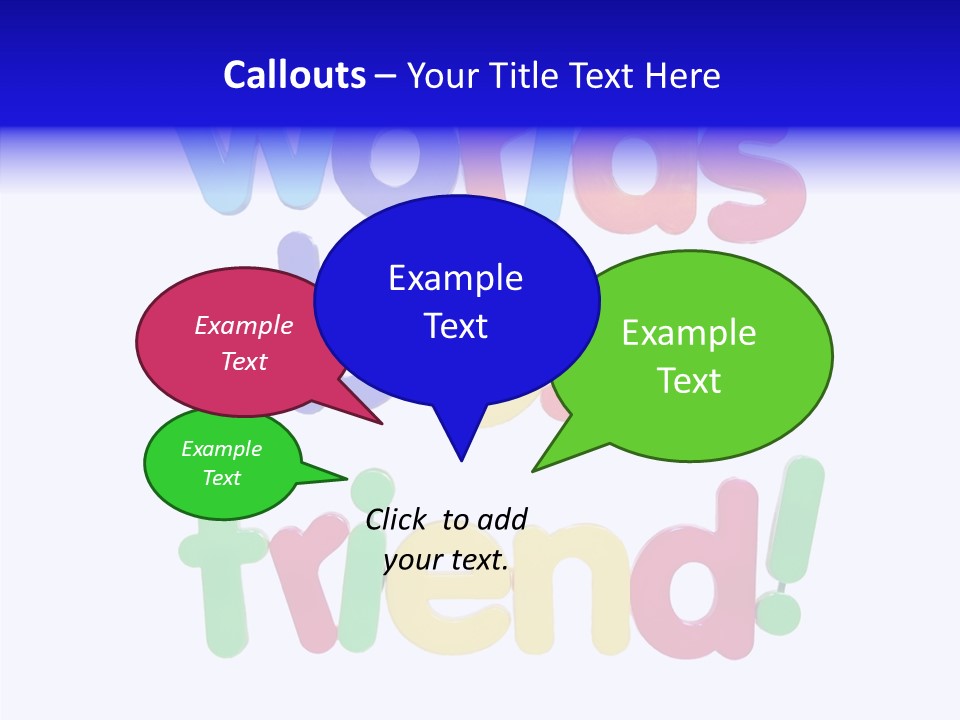Bff Color Worlds PowerPoint Template
