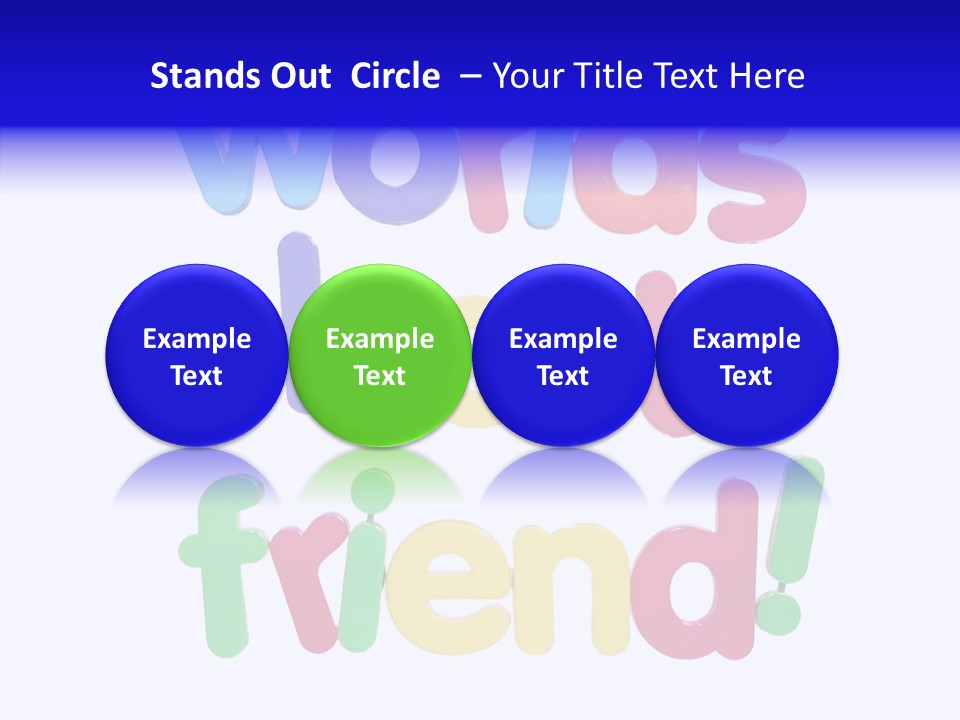Bff Color Worlds PowerPoint Template