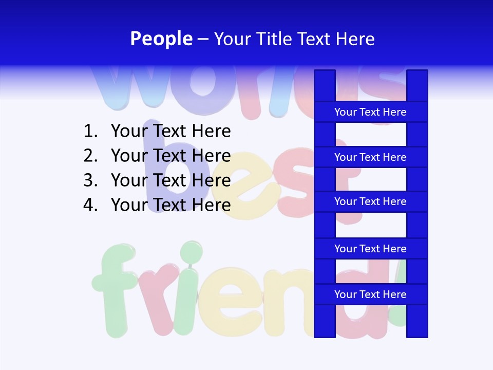 Bff Color Worlds PowerPoint Template