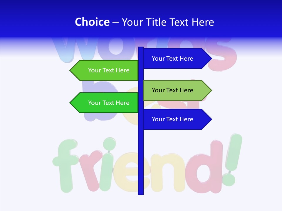 Bff Color Worlds PowerPoint Template
