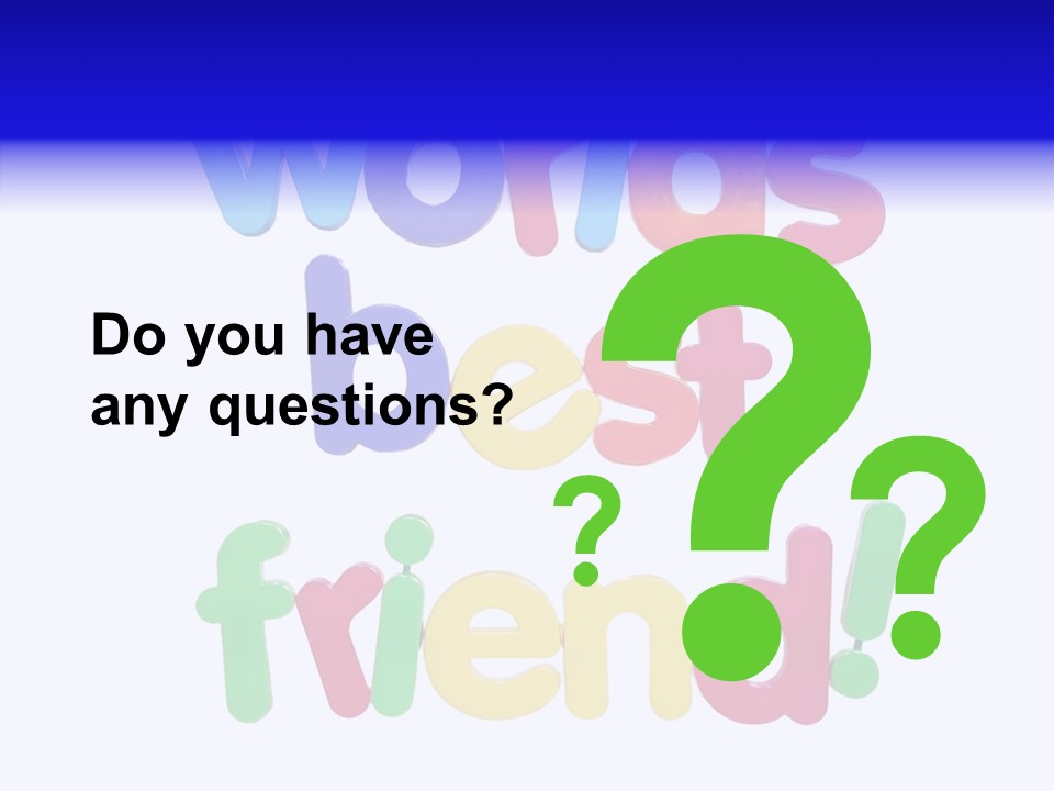 Bff Color Worlds PowerPoint Template