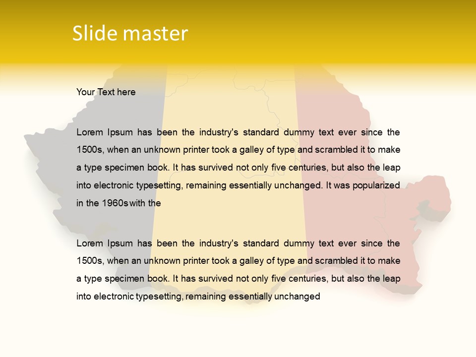 Blog Word On Line PowerPoint Template