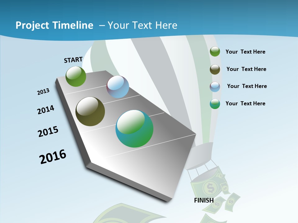 Holiday Trip Field PowerPoint Template