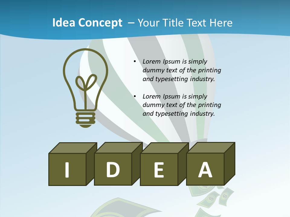 Holiday Trip Field PowerPoint Template