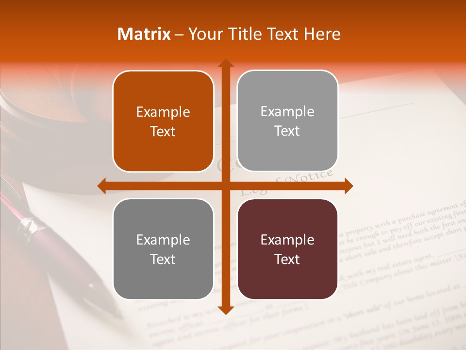 Corporate Office Deal PowerPoint Template