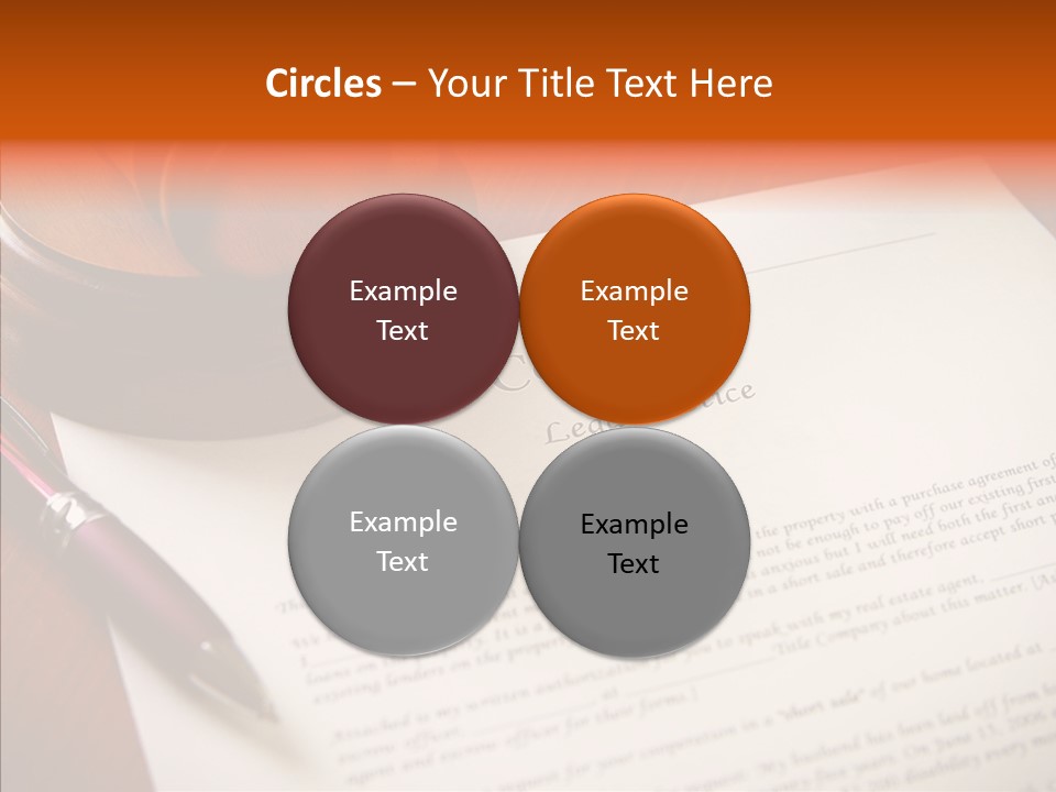 Corporate Office Deal PowerPoint Template