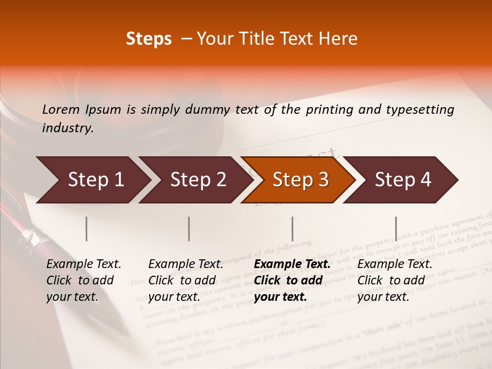 Corporate Office Deal PowerPoint Template