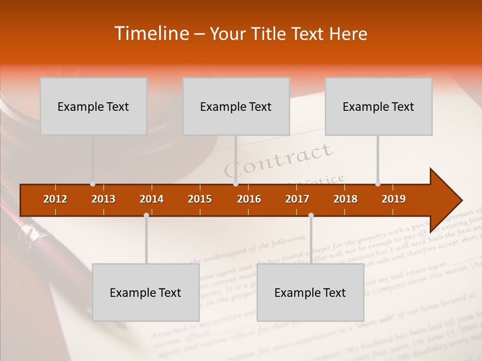 Corporate Office Deal PowerPoint Template