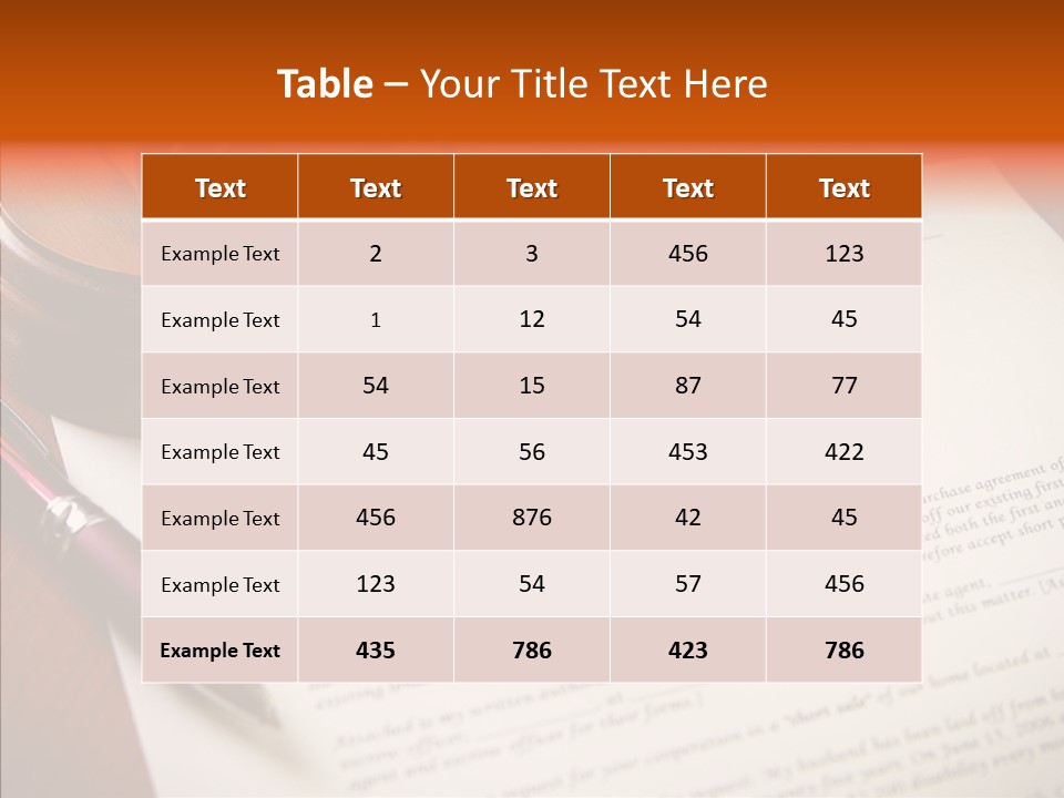 Corporate Office Deal PowerPoint Template