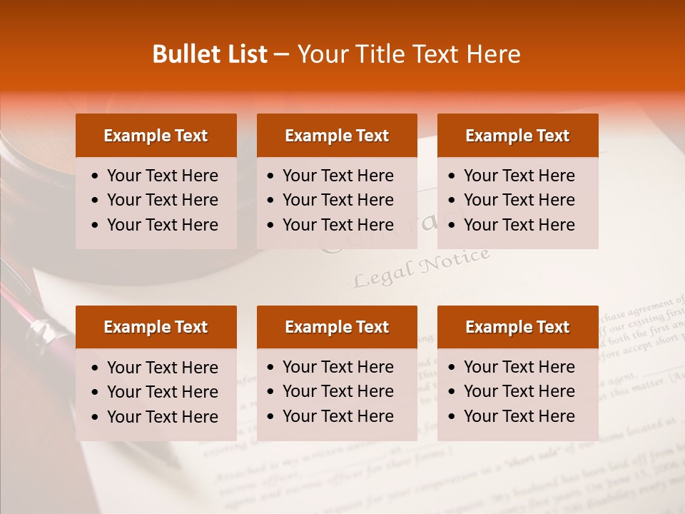 Corporate Office Deal PowerPoint Template