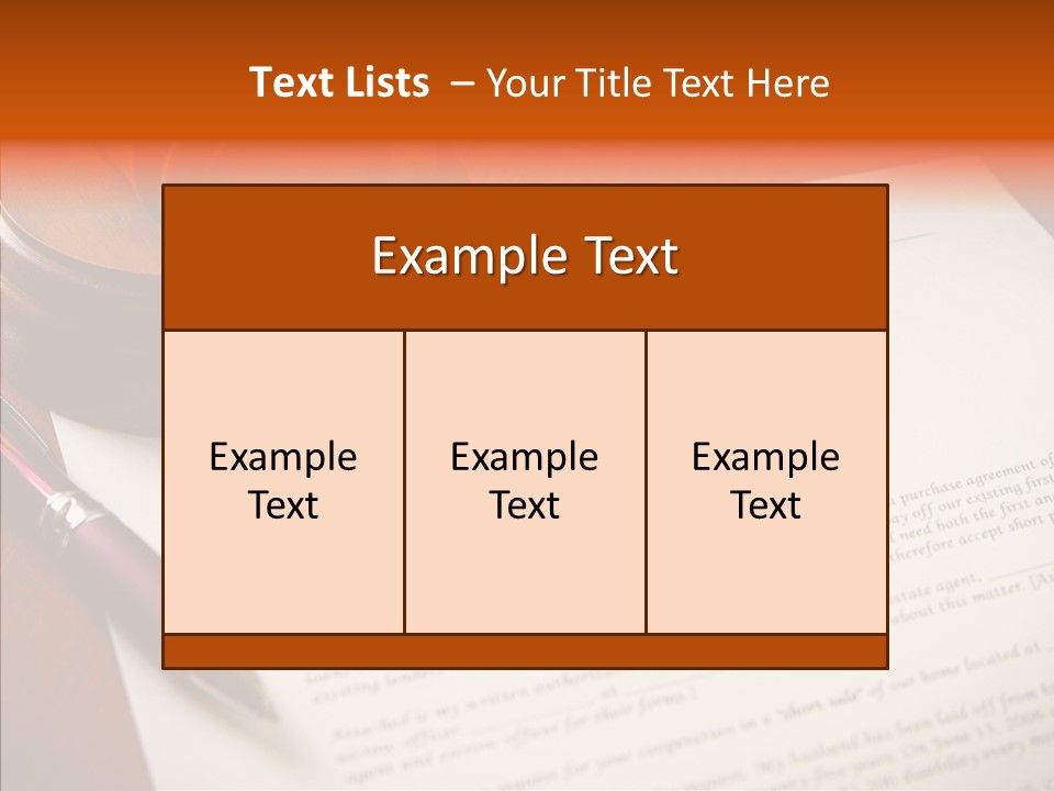 Corporate Office Deal PowerPoint Template