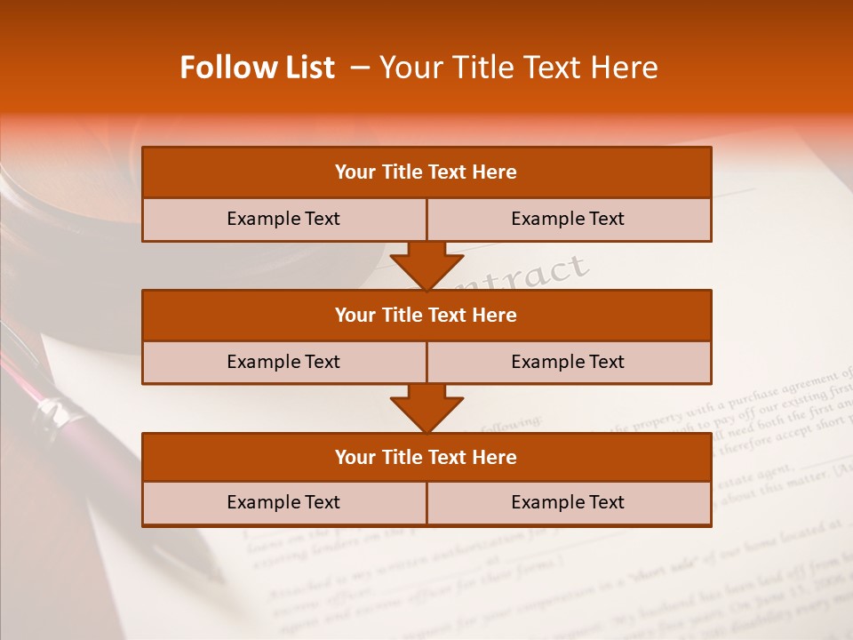 Corporate Office Deal PowerPoint Template