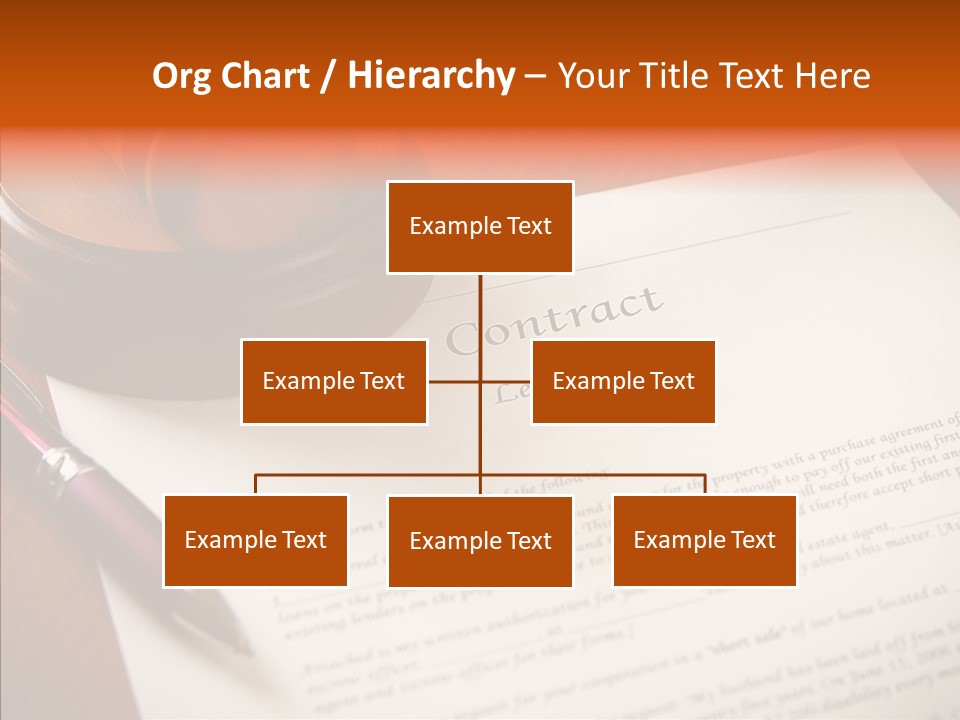 Corporate Office Deal PowerPoint Template