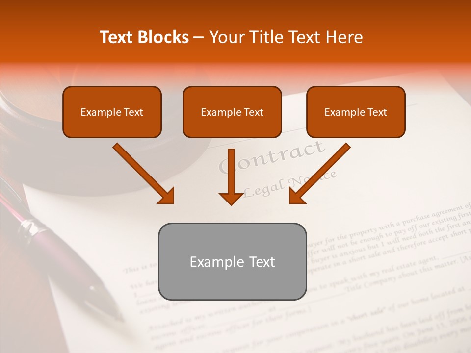 Corporate Office Deal PowerPoint Template