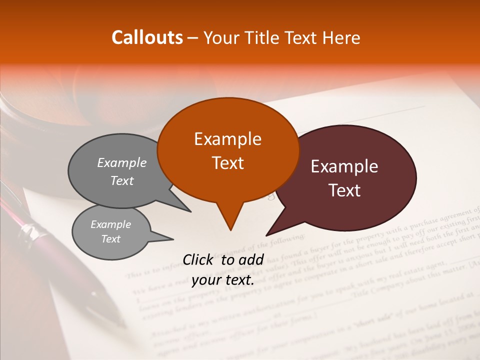 Corporate Office Deal PowerPoint Template
