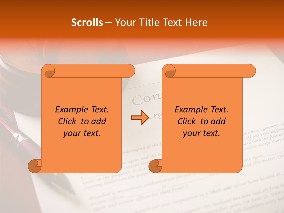 Corporate Office Deal PowerPoint Template