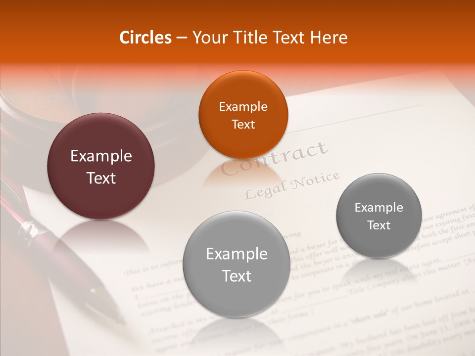 Corporate Office Deal PowerPoint Template