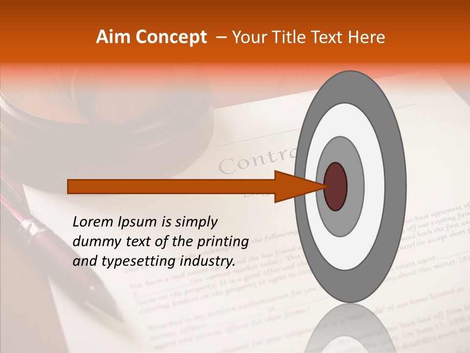 Corporate Office Deal PowerPoint Template