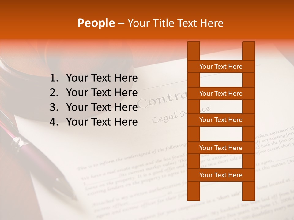 Corporate Office Deal PowerPoint Template